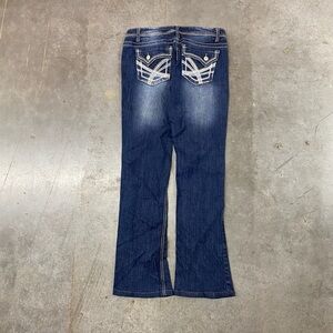 Rue 21 Slim Bootcut Jeans Y2K Dark Wash Low Rise Women’s 5/6 S